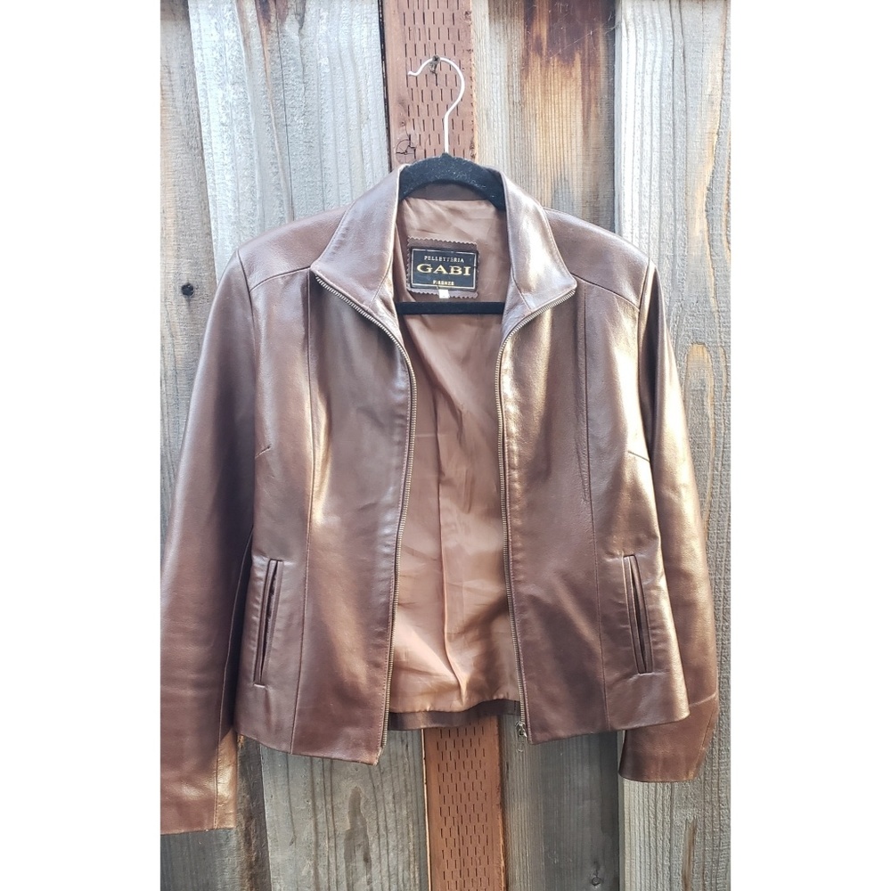 Pelletteria Gabi leather jacket